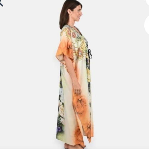 KAFTAN DRESS/COVER UP - Picture 4 of 9